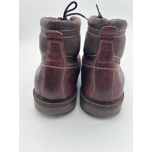Johnston And Murphy McHugh Ankle Boots Lace Up Brown Leather Waterproof Mens 10 main image 12